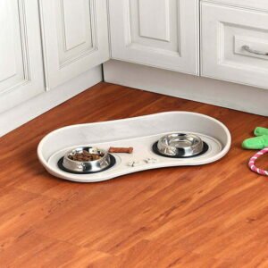 Nonskid Pet Bowl Trays