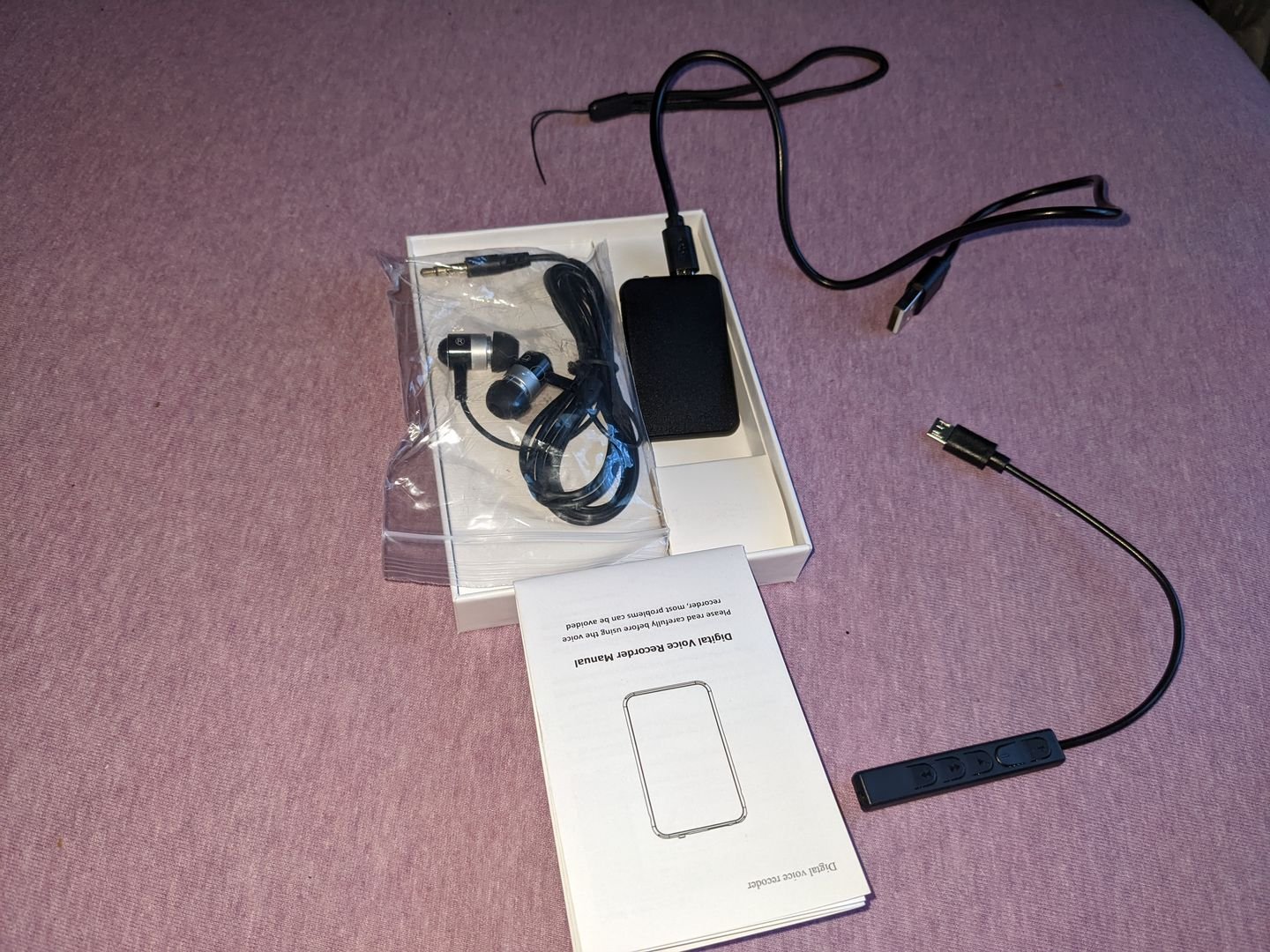 PROFESSIONAL MINI VOICE RECORDER photo review